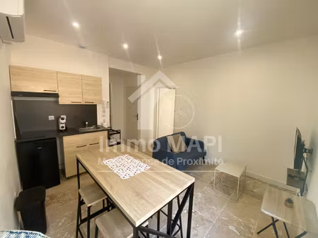 appartement t2 meublé - centre mireval