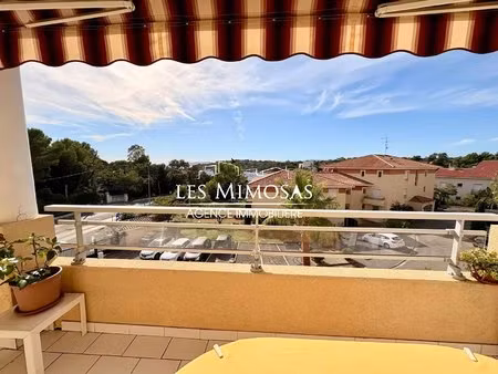 saint-raphaël – boulouris | 2 appartements contigus avec vue mer  terrasses et garage