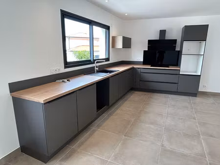 le boulou maison r +2 récente t4 avec grand garage 65m²