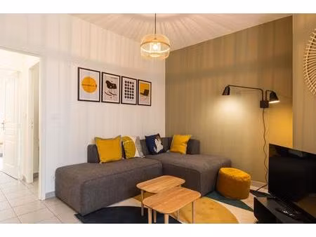 lyon 7 - jean-macé / berthelot - t2bis meublé et rénové avec jardin privatif