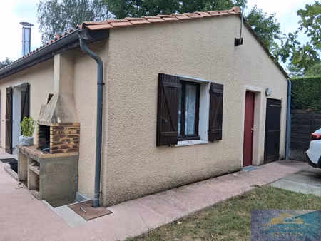 maison de plain-pied et jardin de 700m2