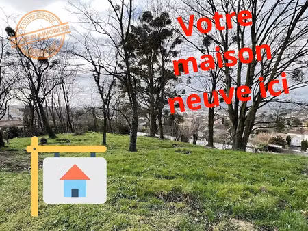 vente terrain à batir 546 m² à massieux (01600)  225 000 €