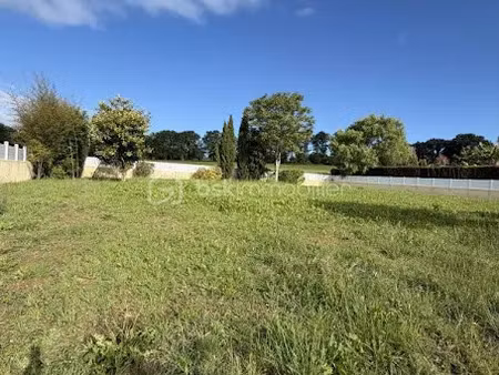 vente terrain 1077 m² à berric (56230)  159 000 €