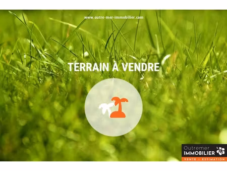 vente terrain 593 m² à saint pierre (97410)  220 000 €