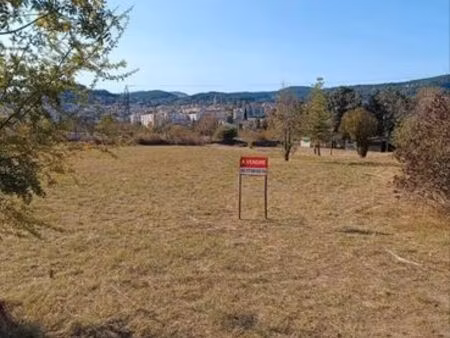 terrain a vendre sur privas