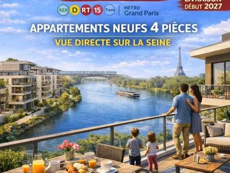 --retour de lot : livraison 1 trimestre 2027 // vue direct sur la seine // secteur grand p