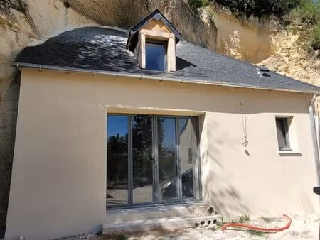 maison semi troglo neuve 100m2 fondettes