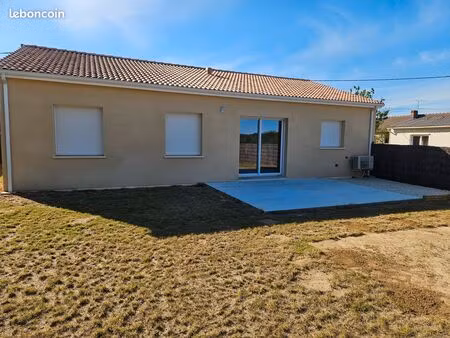 maison neuve individuelle t4