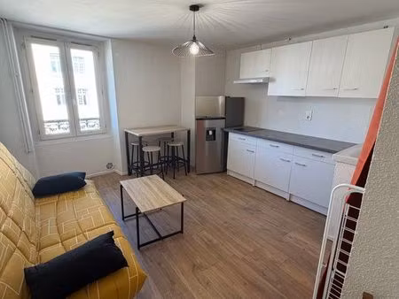 studio meublé à louer – centre-ville