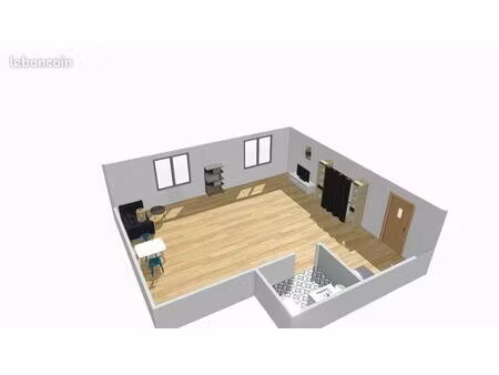 30m2 meublé direct propriétaire