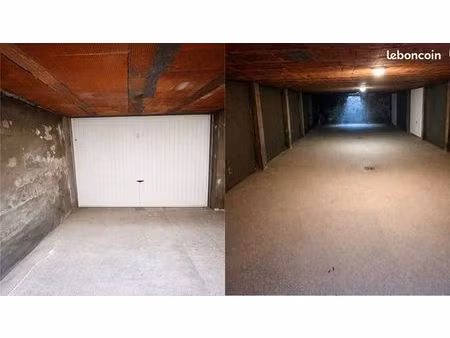 garage fermé 15m2 avec éclairage et électricité (zero frais d'agence)