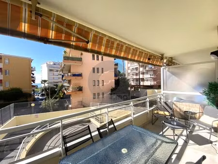 a vendre - roquebrune cap martin - studio avec coin nuit proche plage terrasse cave