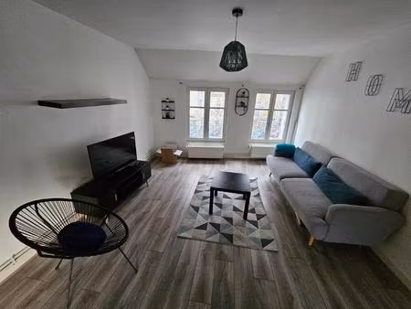 appartement f3 duplex avec terrasse proche centre commercial 4 chemins et grand marché cou