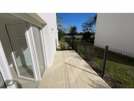 33238 leognan - appartements programme neuf 2 pièces à louer