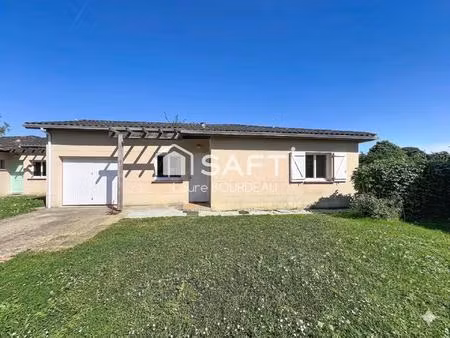 maison type t4 87 50m2 avec garage - castelnau d'estretefond