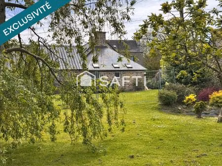 maison en pierre + dépendances à renover – 1600 m² – proche mer (4 km) – fort potentiel – 