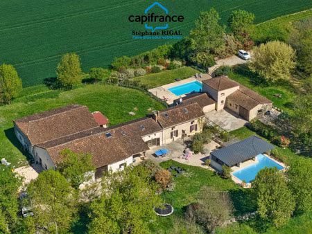 propriété à vendre monsegur 12 pièce(s) 270m2 447 000€