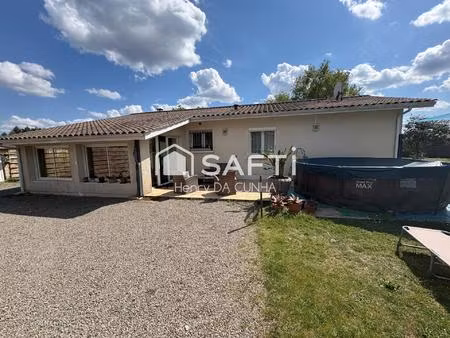 maison lumineuse en lisière de forêt à moustey