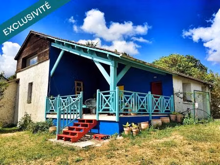 maison très personnalisée dans cadre exceptionnel.