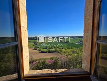 maison de charme au cœur de castelnau-de-montmiral – 319 m² habitables