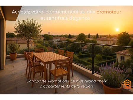 vente appartement 1 pièce 40 m² castries (34160)