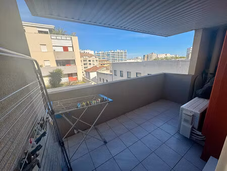 vente appartement 2 pièces  45.78m²  nîmes