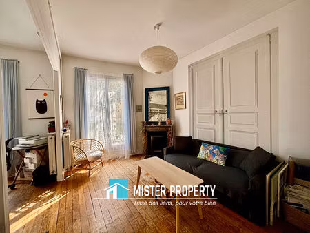 quartier la vaudoire  5 min gare : appartement 3 pièces-jardin