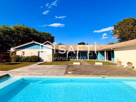 maison exceptionnelle 8 chambres sur une superbe parcelle arborée!