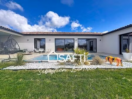 maison d’architecte contemporaine – prestations haut de gamme – environnement calme