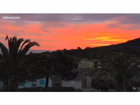 appartement à conca vue mer