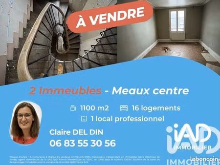 immeuble 950 m² meaux