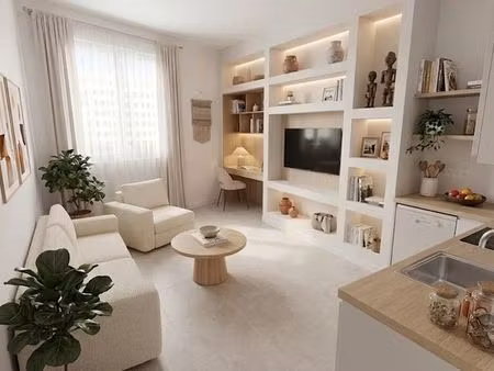 studio 28 m² ascenseur au calme - la timone