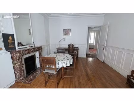 appartement 3 pièces avec cave et jardin