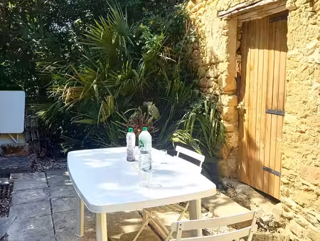 maison de village  4 pièces  75 m²  sans vis à vis  terrasse  jardin arboré  dépendances  