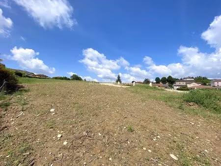 terrain 370 m² - chalamont centre