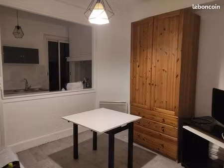 studio meublé 25m2 à louer à ville bourbon  montauban (proche gare)