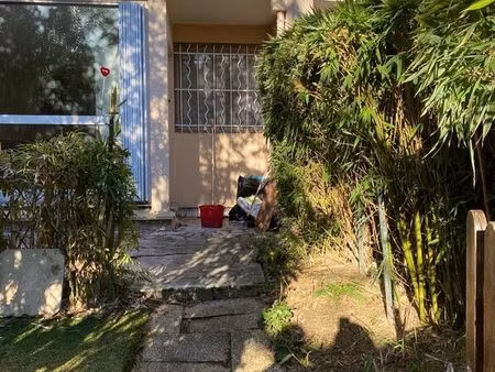 à louer appartement de pièces en rez-de-jardin