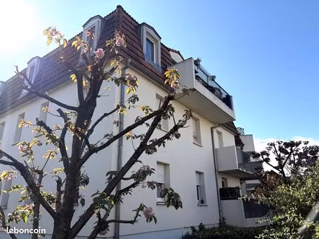 bischheim centre 2 pièces terrasse au calme