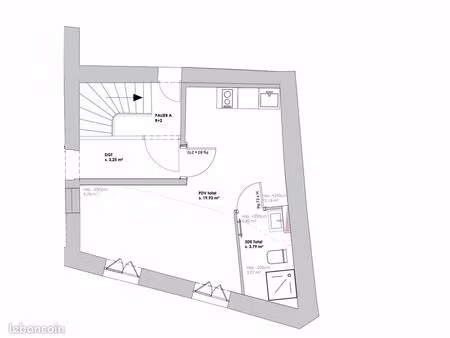 appartement t1 à rénover