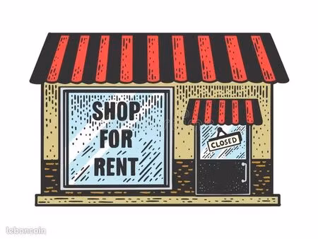 local boutique metro à céder