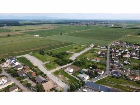 en vente terrain constructible 7 18 ares – 157 960 € |sainte-croix-en-plaine