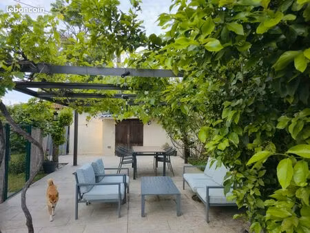 à vendre – bas de villa 89m² avec jardin 540m² – mougins