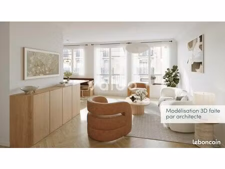 appartement 3 pièces 63 m²