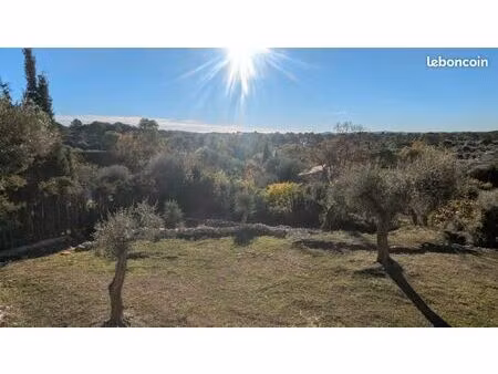 terrain 1 800 m² roquefort les pins