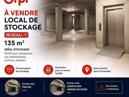 local industriel 135 m²