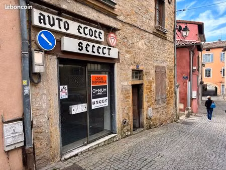 murs commerciaux hyper centre trévoux