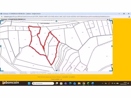 parcelle forestière 14 000 m²
