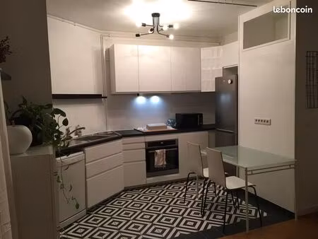 appartement 2 pièces meublé 37 5m2 - paris 18