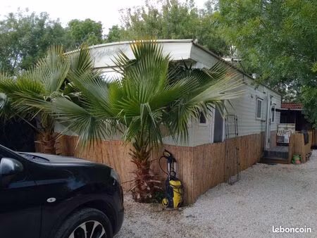 mobil-home à vendre sur terrain