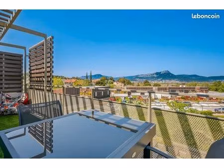 le pradet – appartement t3 avec terrasses et vue panoramique sur le coudon